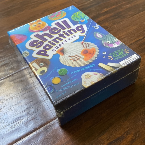 NWT Shell Painting Art & Crafts Kit in Sealed Box - Picture 6 of 6